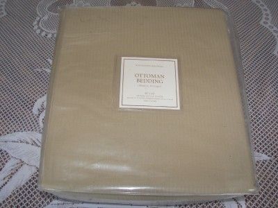 Restoration Hardware Taupe OTTOMAN QUEEN DUVET + Shams  