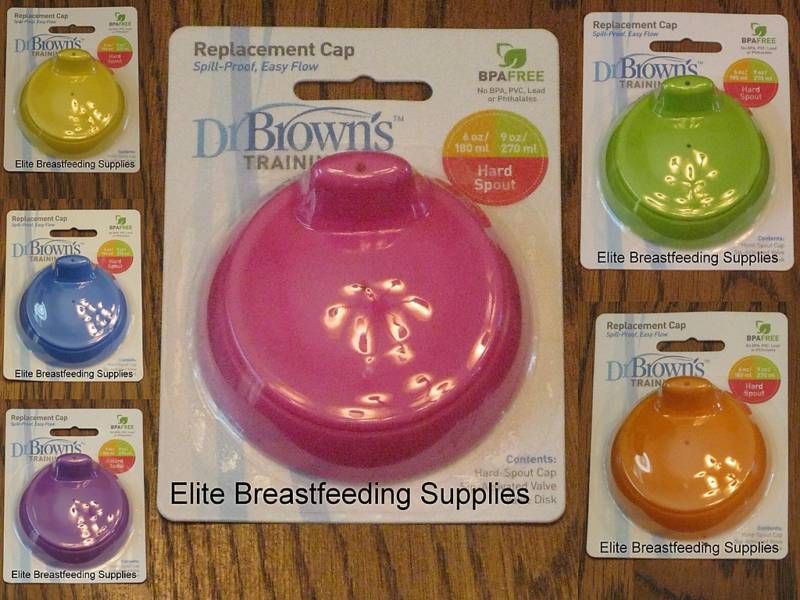 Dr Browns Hard Spout Replacement Caps sippy training  