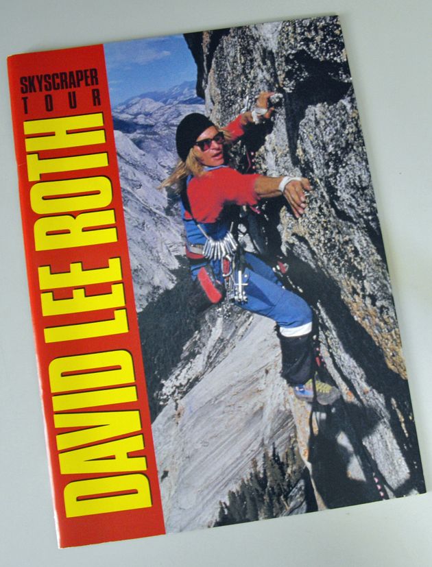 David Lee Roth Skyscraper Tour 1988 Japan Program Book  