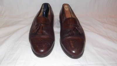 Mens SHOES Mezlan Havanna Loafers Dress 9 W Tassle Work  