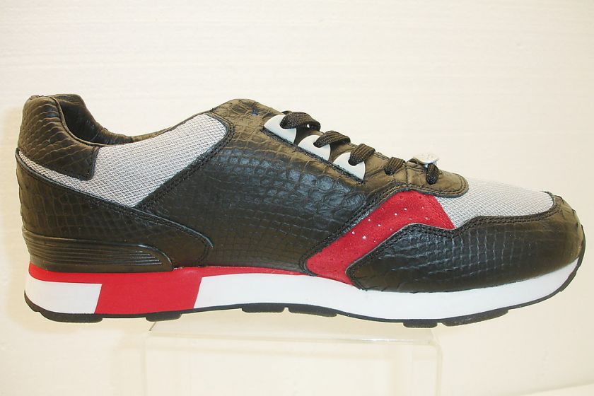 akademiks Pave Runner Snakes Casual Leather SZ12 M  