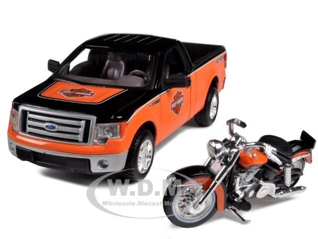 2010 FORD F 150 STX HARLEY DAVIDSON 1/27 & 1/24 1958 FLH DUO GLIDE 