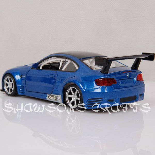 DIECAST 1/32 SOUND & LIGHT PULL BACK BMW M3 GT2 MODEL  