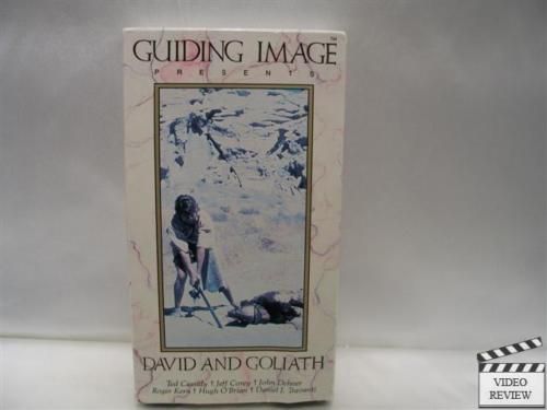 David and Goliath (VHS) Ted Cassidy Jeff Corey RARE  