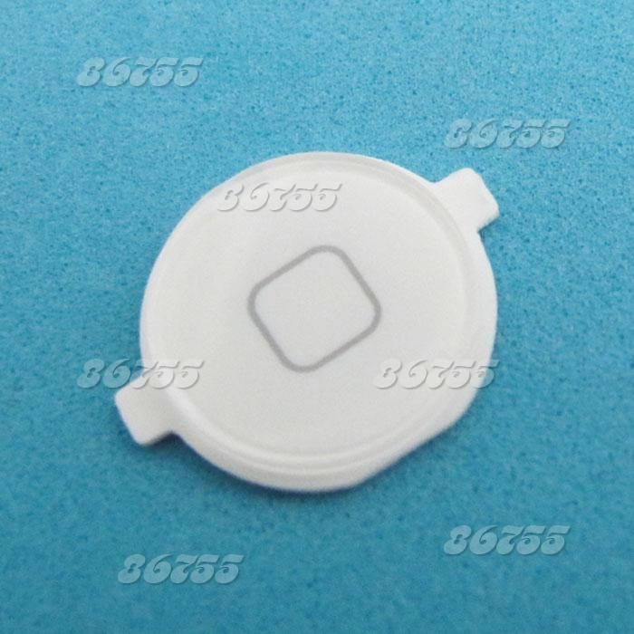 Home Button Key Keypad for Iphone 3G 3GS 1/2 clr white  