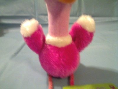 GUND 9.25 STRING BEANS CHERRY POP PINK FLAMINGO BEANBAG PLUSH TOY NEW 