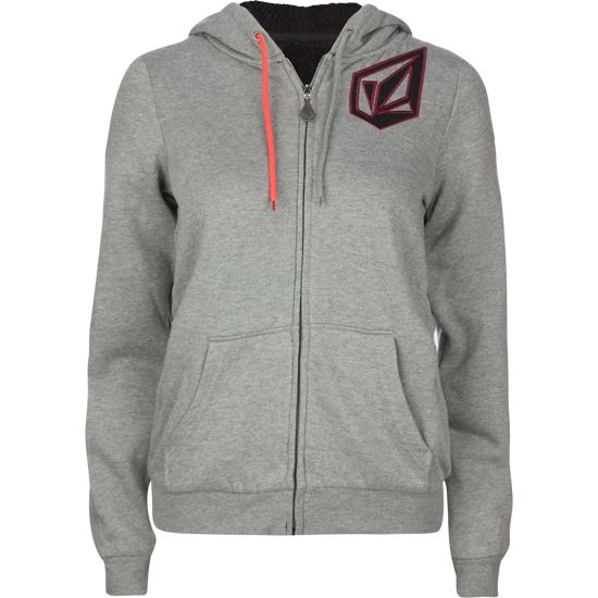 VOLCOM Mister Tee Sherpa Womens Hoodie  