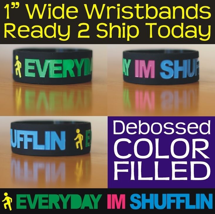 Everyday Im Shufflin LMFAO Colorful Bracelet Every Day Im Shuffling 