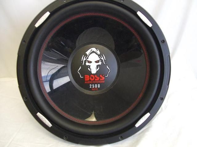   P156DVC Phantom 15inch car audio speaker 2500watt Subwoofer  