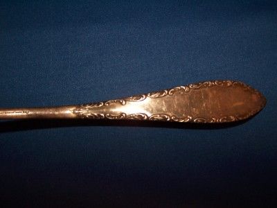 Large Vintage Savoy Pattern Silverplate Soup Ladle 1847 Rogers Bros A1 