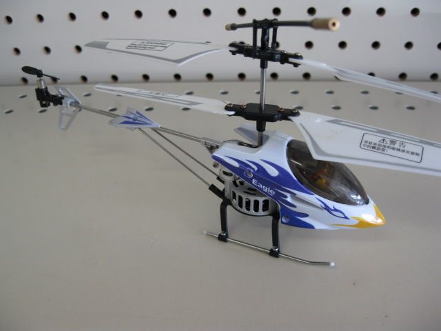 Phantom 6010 Mini RC Helicopter w/Gyro & USB Blue  USA  