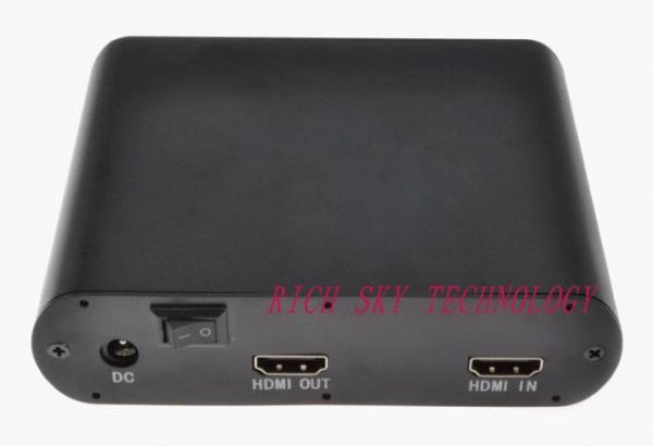 Mini HDMI 2D To 3D Video Converter with Movies&Games Shown On 2D TV 