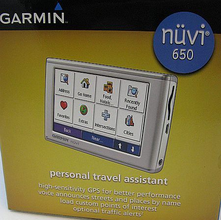 Garmin Nuvi 650 Car GPS Receiver AS IS 718122378609  