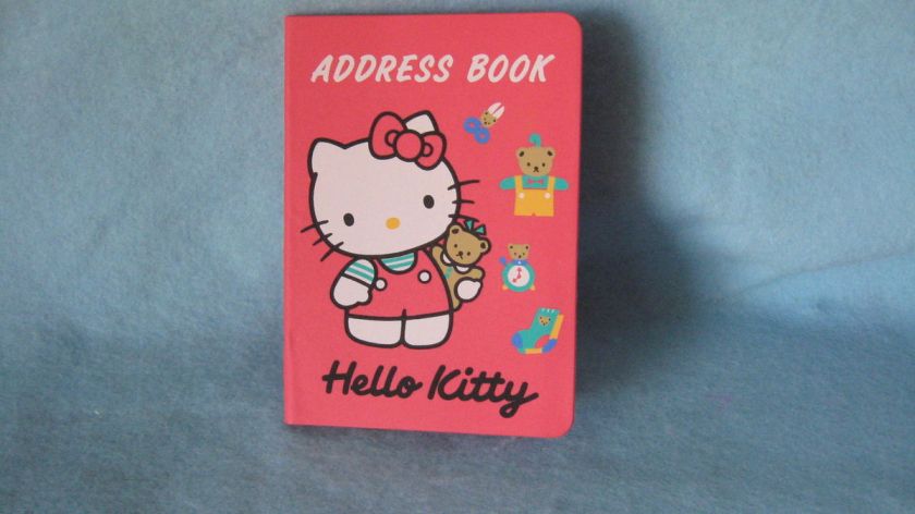 Sanrio Hello Kitty Address Book Chair Red Collectible Vintage 1976 