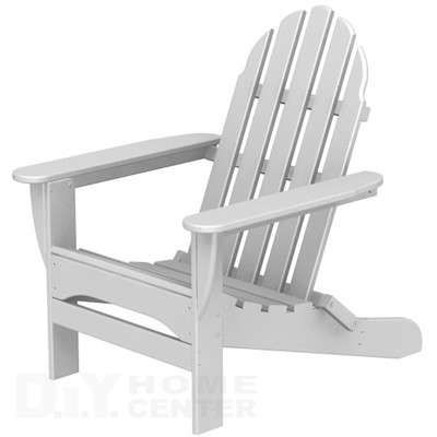 Polywood Adirondack Chair   100% Recycled Plastic 845748000550  