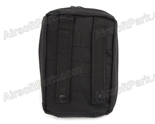 Airsoft Molle Tactical Medical First Aid Pouch Bag BK  