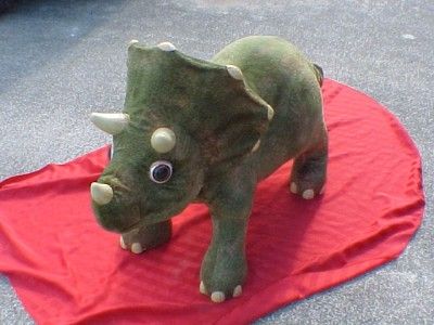 KOTA PLAYSKOOL MY TRICERATOPS DINOSAUR ANIMATED RIDE ON BIG 45 X 30 