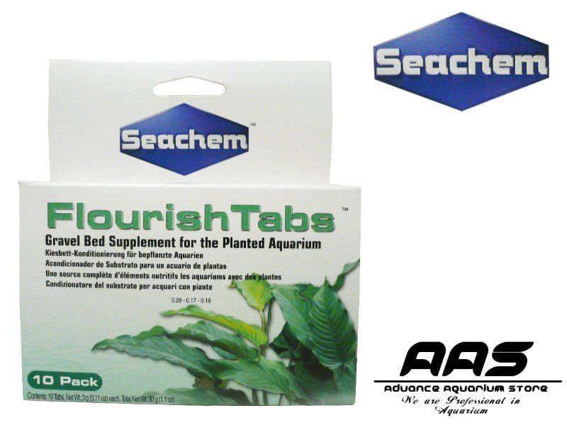 MODEL  SeaChem FlourishTabs Supplement for Planted Aquarium 10 Tabs