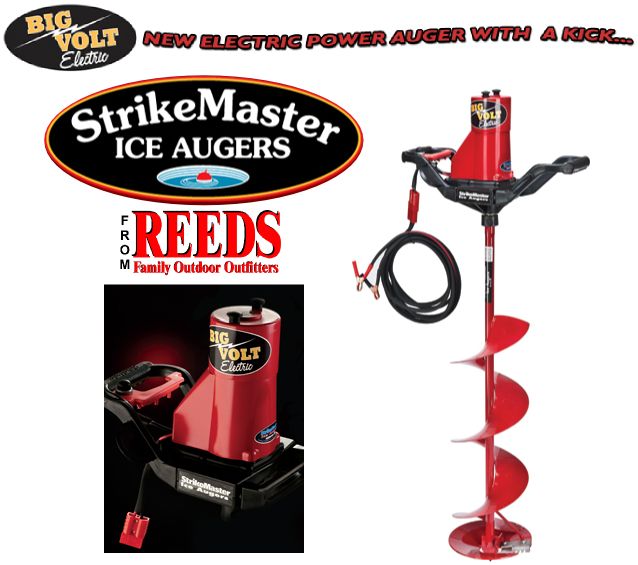 Strikemaster Big Volt Electric Power 10¼ Ice Auger   BVE1025  