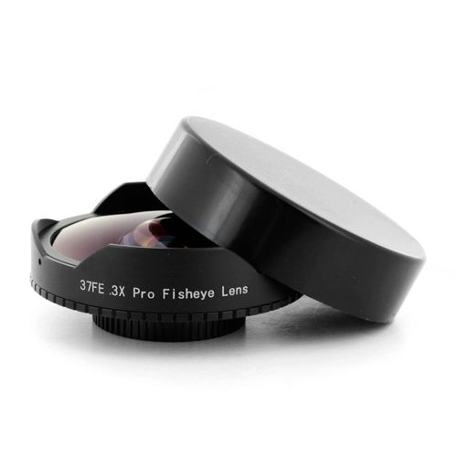 37mm Baby Death 0.3x Pro Super Wide Angle Fisheye Video Lens for Skate 