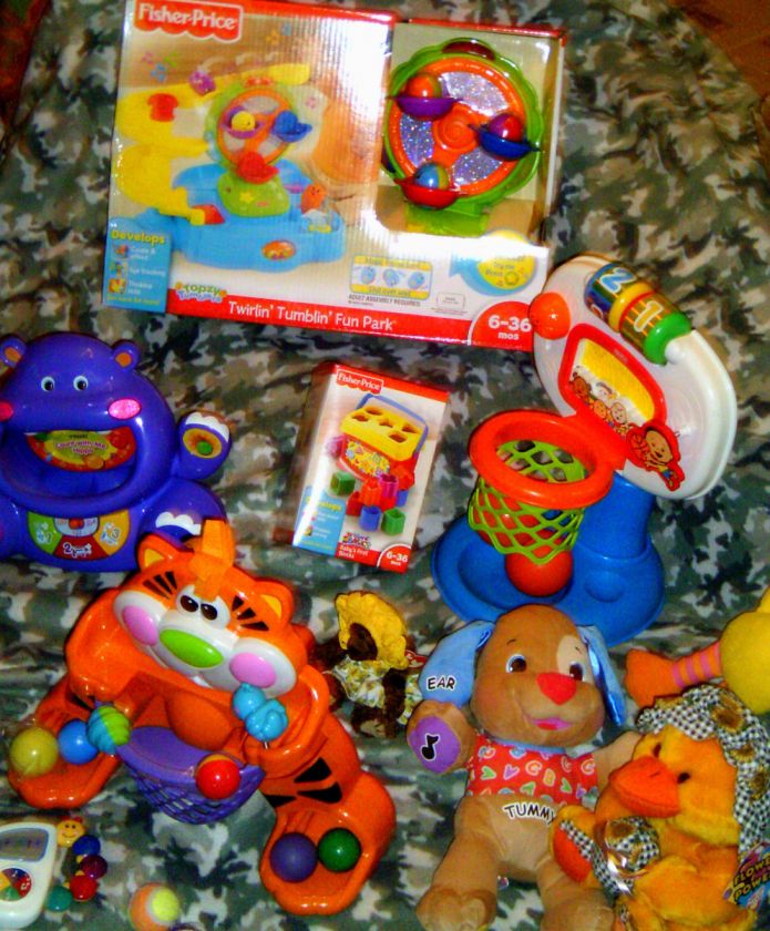 HUGE Lot of Baby/toddler toys Fisher Price Dunk Cheer basketball,Fun 