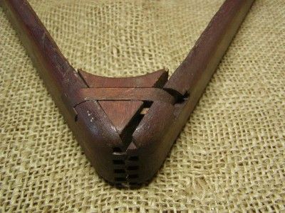 Vintage Wood Pool Table Ball Rack Antique Billiards Old  