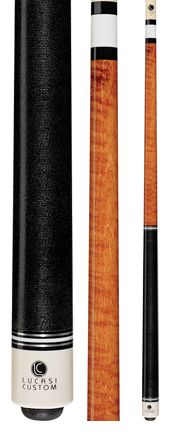 Lucasi LCB7 Billiards Curly Maple Pool Cue  