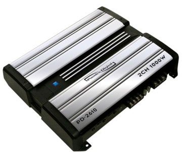   DIGITAL PD 2610 2 CHANNEL BRIDGEABLE CAR AUDIO AMPLIFIER 1000W  