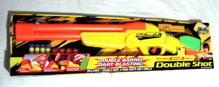 AIR WARRIORS DOUBLE SHOT BUZZ BEE TOYS GUN  