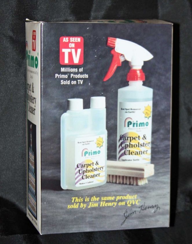 PRIMO Carpet Rug & Upholstery Cleaner Kits As Seen on TV Makes 32 