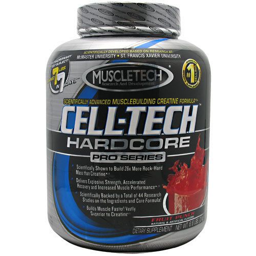 MuscleTech Cell Tech Fruit Punch 6.6 lb  