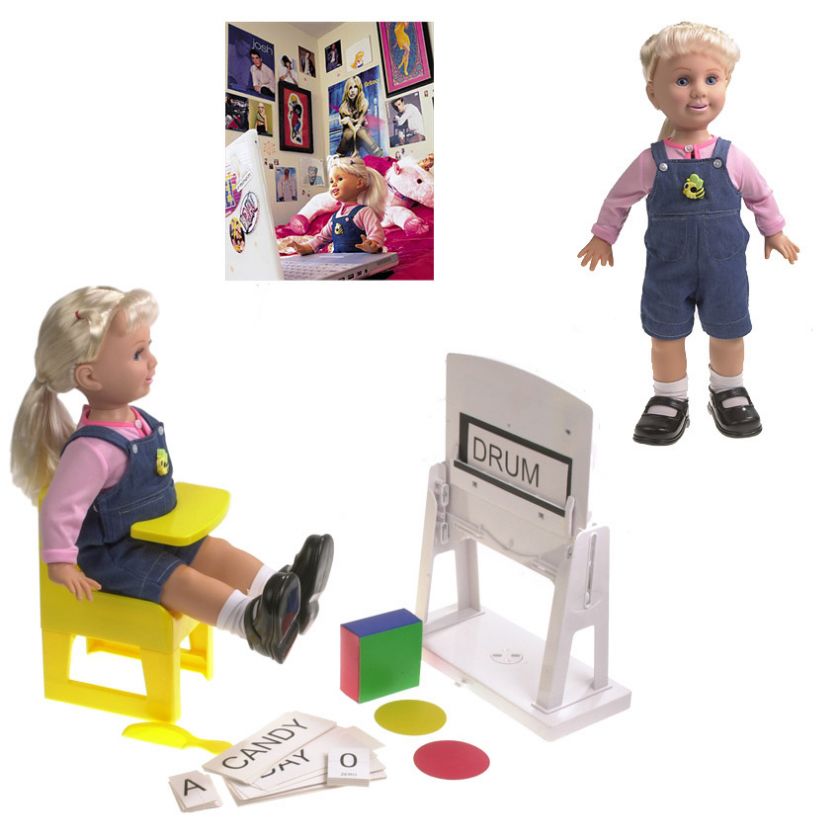 She makes an exceptional toy doll for any child. They can play and 