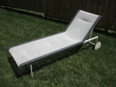 RICHARD SCHULTZ KNOLL OUTDOOR CHAISE LOUNGE CHAIR EAMES  