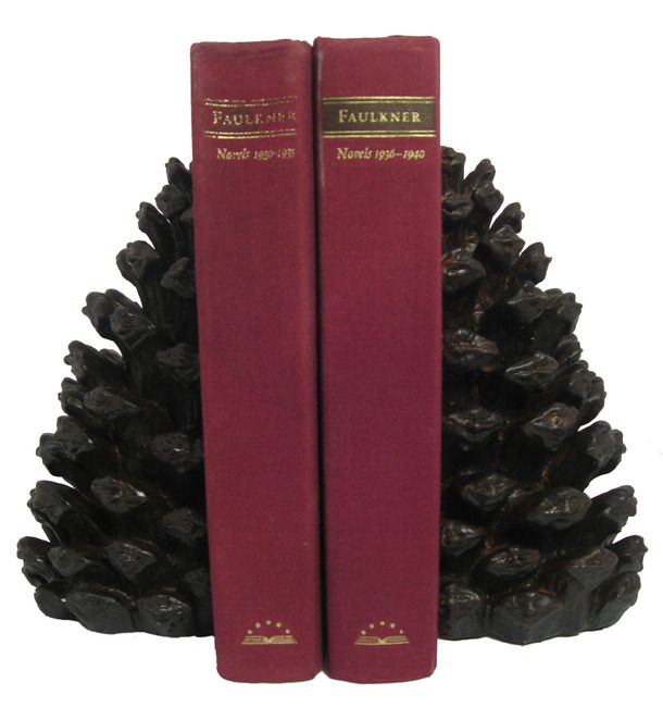 Home and Office Bookshelf Pine Cone Bookends HD00040  