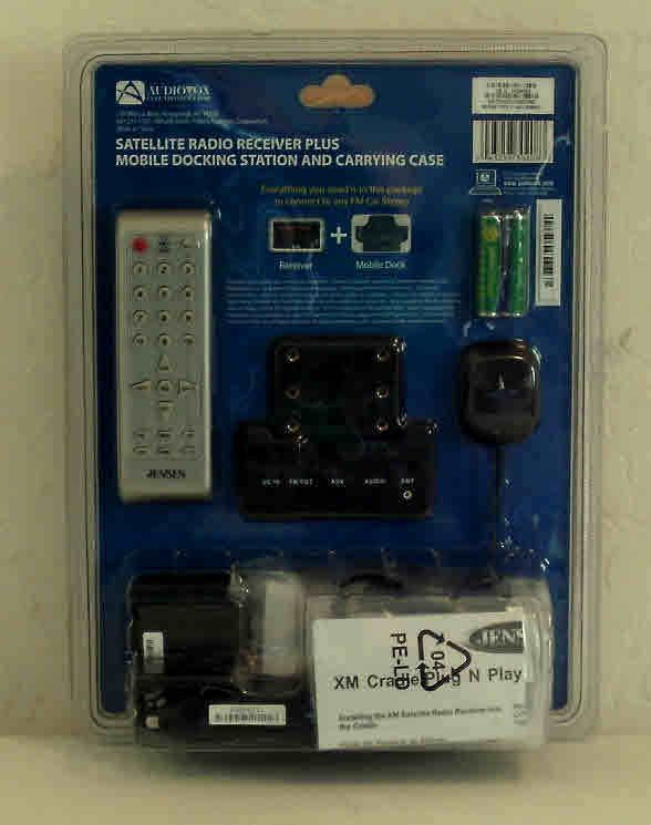 NEW Jensen XM Satellite Radio Combo Pack JXR9   FRESHP  