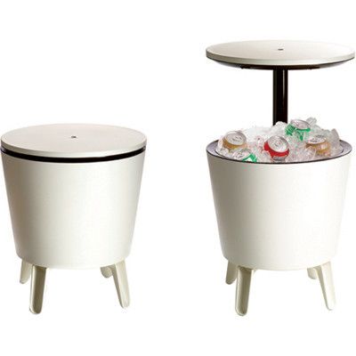 Keter Cool Bar 3 In 1 Cooler Cocktail Table Coffee Park  