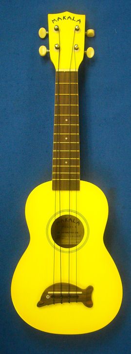 KALA MAKALA DOLPHIN BRIDGE UKULELE OUTFIT YELLOWBURST  