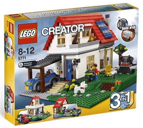 Lego CREATOR 5771 Hillside House 3 IN 1 NEW IN BOX  