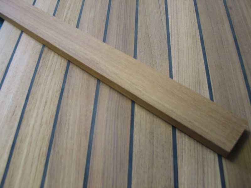 TEAK LUMBER DECK FLOORING BOARDS  3/4 x 2 1/2 x 8FT  