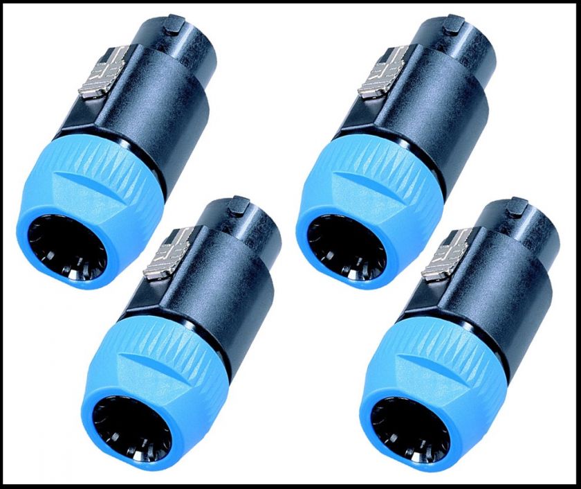 These Speakon connectors are perfect for your speaker cable 