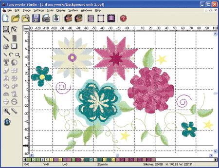 FANCYWORKS Embroidery Machine Digitizing Software  