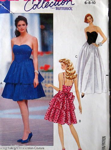 Evening Dresses by Jessica Howard - Butterick 3366 - Uncut Pattern