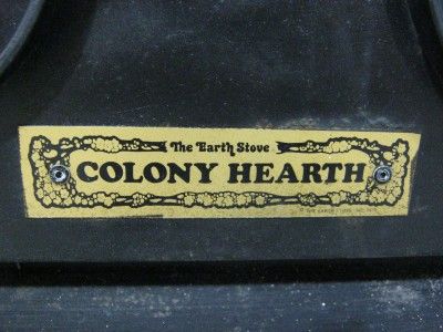 Earth Stove  Colony Hearth  Fireplace Insert Wood Buring Stove 115 