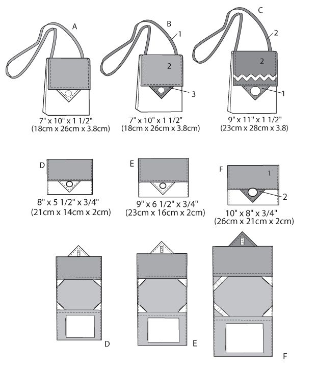   Pattern 6477 E Reader Cover E Book Electronics Carrying Case  