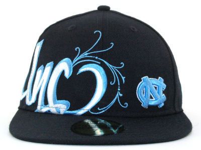 NEW ERA 59/50 FITTED HAT NCAA NORTH CAROLINA TAR HEELS  