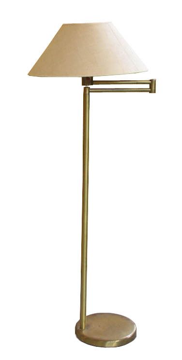 Swing Arm Floor Lamp By Walter Von Nessen  