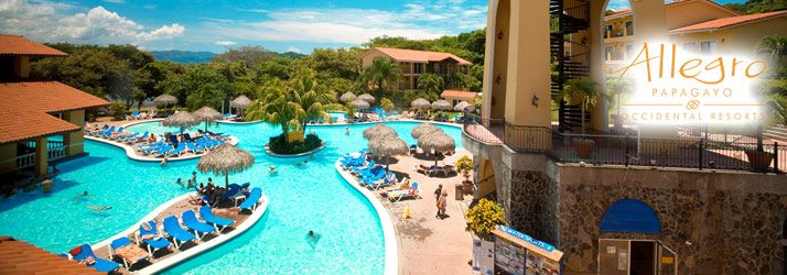 ALLEGRO PAPAGAYO COSTA RICA HOTEL ALL INCLUSIVE PACKAGE  