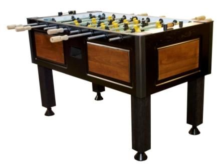 TORNADO WORTHINGTON FURNITURE STYLE FOOSBALL TABLE SOCCER ~ BRAND NEW 