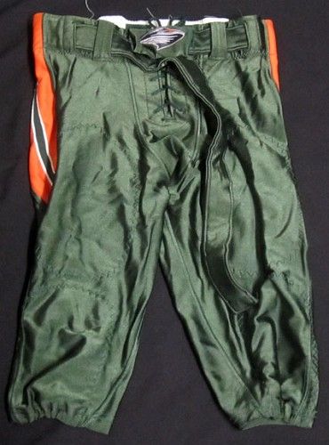   Hurricanes #78 Game Used Nike Football Pants JC LOA *265224  