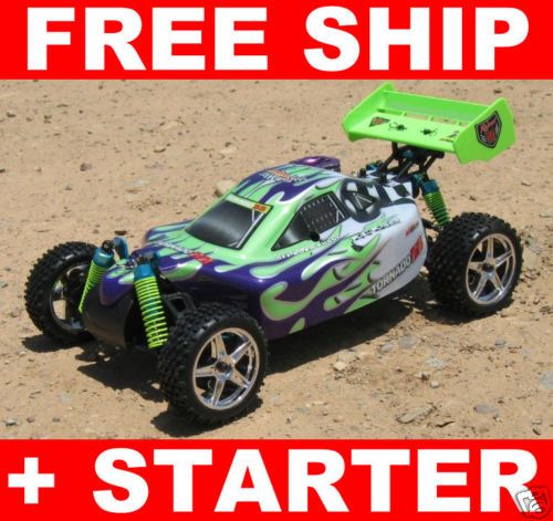 Nitro Gas RC Buggy 4WD Truck 1/10 Car 2 SPD TORNADO S30  